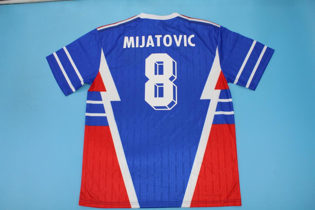 AAA Quality Yugoslavia 1990 Home Soccer Jersey